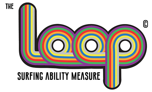 The Loop Surfing Ability Measure logo (with black writing)