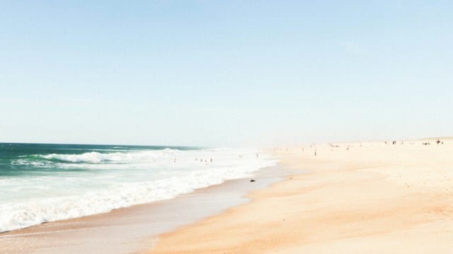 Hossegor beach, France