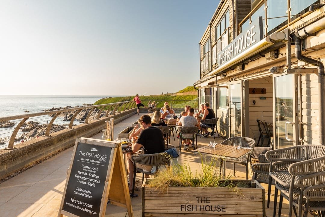 The Fish house, part of the building complex at Fistral Beach, Newquay