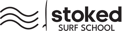 Stoked Surf School's logo