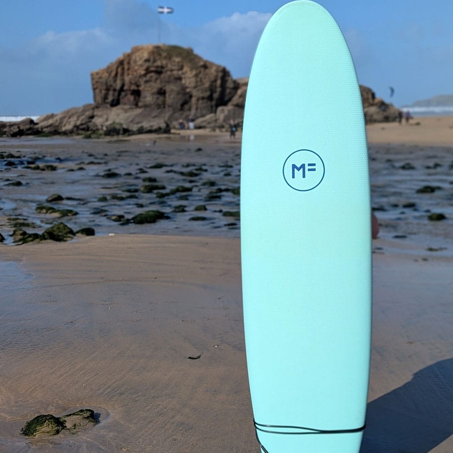 Intermediate Surfboard for hire at Stoked Surf School