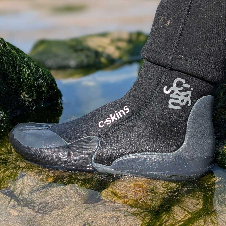 Wetsuit boots for hire at Stoked Surf School