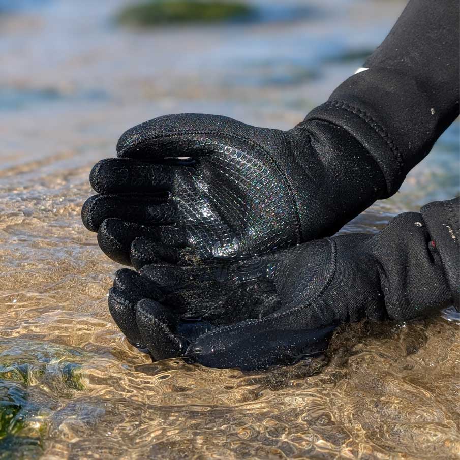Wetsuit Gloves for hire at Stoked Surf School